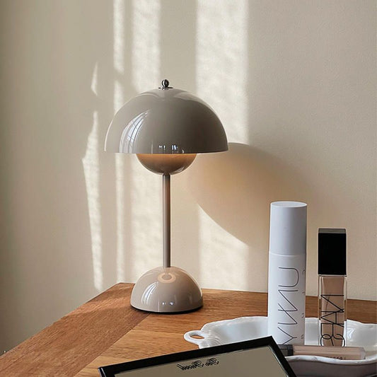 USB-uppladdningsbar FlowerBud Svamplampa – Justerbar ljusstyrka och stilren design
