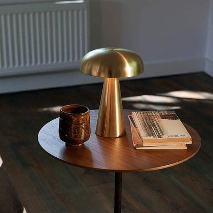 Modern Svampformad LED Bordslampa - Trådlös, Uppladdningsbar och Touchkontrollerad