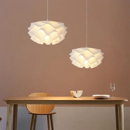 Modern Taklampa med Justerbar Höjd - Stilren LED-lampa för Sovrum och Vardagsrum