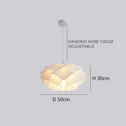 Modern Taklampa med Justerbar Höjd - Stilren LED-lampa för Sovrum och Vardagsrum